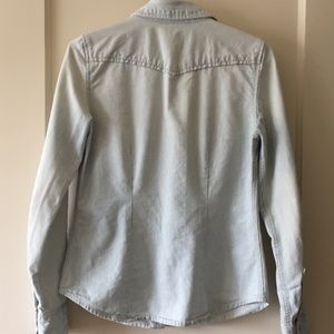 GAP Tops - Woman's Gap Denim Shirt GAP Tops - Woman's Gap Denim Shirt